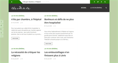 Desktop Screenshot of blogue.chaudiere.ca